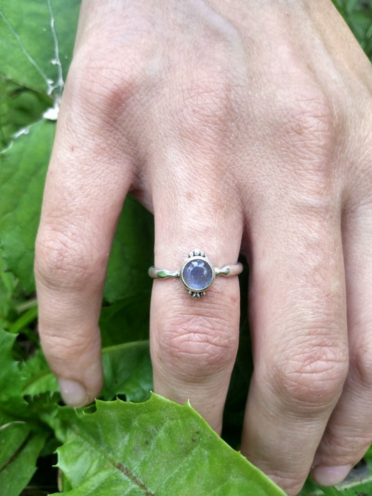 Ring - Round Labradorite